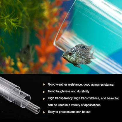 18" Clear Plastic Rigid Pipe 76mm ID x 80mm OD (3" ID x 3.125" OD) Acrylic Round Tubing, [for Plumbing, Hydraulics, Aquarium] - size: 3" x 3.125"