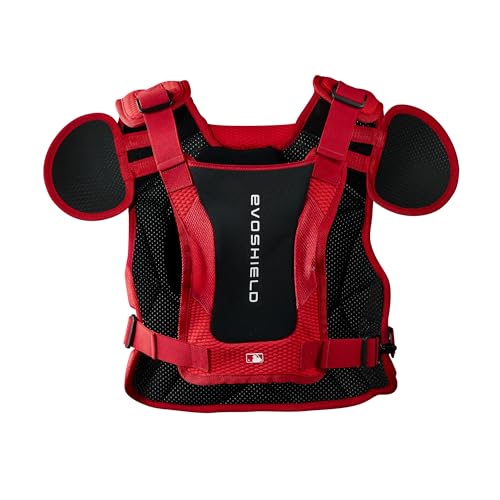 EvoShield Pro-SRZ™ 2.0 Baseball Catcher’s Chest Protector - color: Scarlet, size: Adult