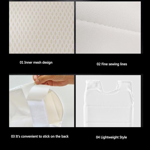 Chest Guard Kickboxing Muay Thai Boxing Upper Body Protector Martial Art Upper Body Ribs Protector Pad Taekwondo Vest Adjustable Martial Art Chest Guard - size: Small