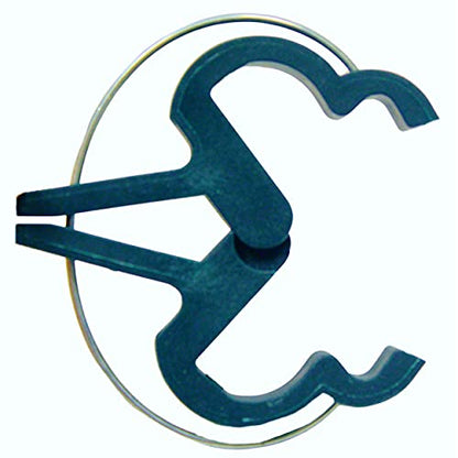RayLynn Products Garden Plant Support Clips, Small 100-Pack | 100 small plastic plant support clips, secures delicate stems, flowers, saplings to trellis or garden stakes