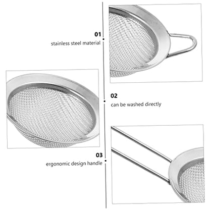 Toyvian 2pcs Feces Sifting Sand Shovel Reptile Substrate Litter Terrarium Reptile Poop Scooper Outdoor Sand Reptile Sand Scoop Reptile Scooper Poop Sifting Tools Stainless Steel Silver
