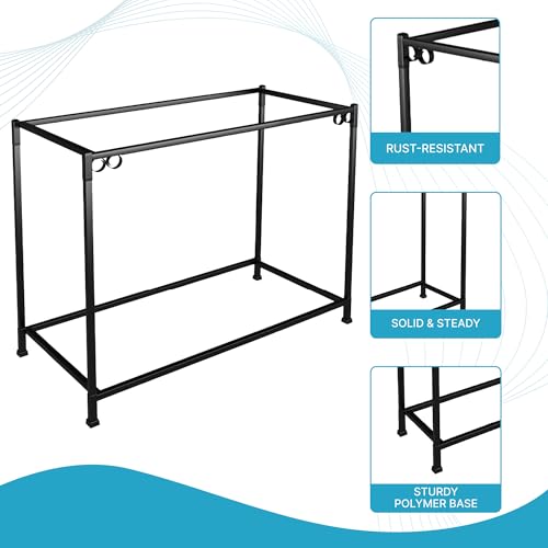 TITANEZE 65 Gallon Double Aquarium Stand (2 Stands in 1), Fish Tank Stand, Bird Cage Stand, 38.5" W x 33" H x 18.5" D