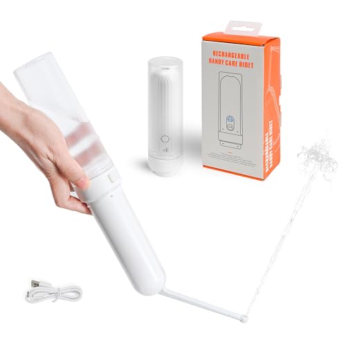Travel Portable Bidet, USB-C Rechargeable Handheld Travel Bidet Sprayer with 3 Wash Modes for Personal Hygiene, Bed-Ridden & Postpartum Care, Camping Essential