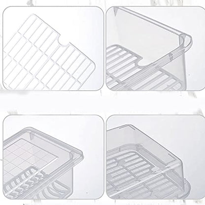 Bento Boxes Food Storage Containers with Removable Drain Plate, for Family, Tray to Keep Fruits, Vegetables, Meat, Fish Etc. Out of The Drippings(Large) - size: Large