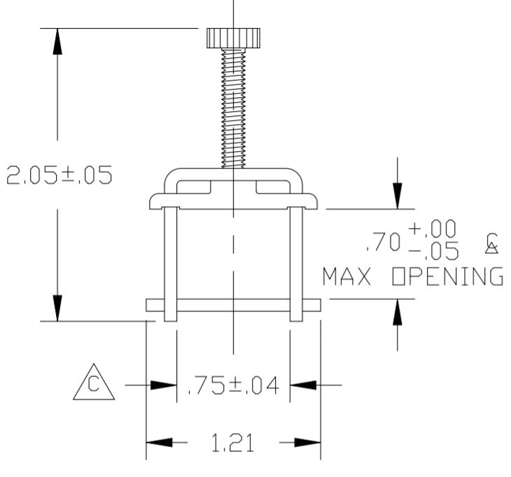 Little Giant C-2-PW Restrictor Tubin Clamp for 1/2" or Smaller Tubing | Reduces water flow for fountains, spitters and hydroponics, made of nickel, Maximum clamp opening = 0.70", 566289