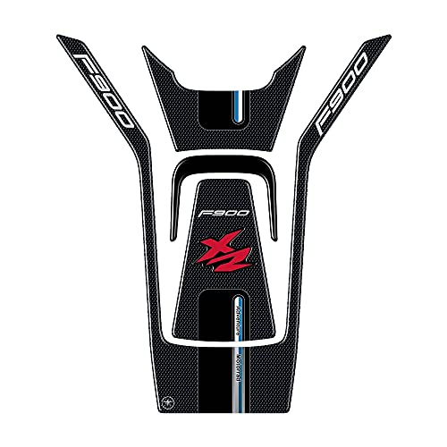 labelbike 3D Sticker Motorcycle Tank Pad Compatible with BMW | F900XR, Resin Protection, Anti-scratch, Decoration