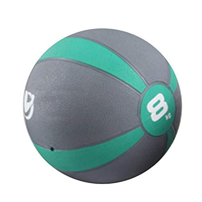 Medicine Balls Rubber Medicine Ball, Aerobic Core Training Elastic Fitness Ball, 1KG/2KG/3KG/4KG/5KG/6KG/7KG/8KG/9KG/10KG (Size : 8kg/17.6LB) - size: 8kg/17.6LB