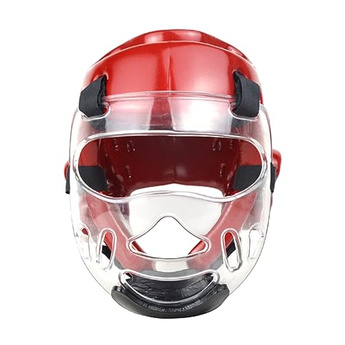 Boxing Head Guard for Kids Adults,Taekwondo Sparring Gear with Removable Face-Shield,Shock Absorption Head Guard Sparring Helmet for Muay Thai, Grappling, Kickboxing, Karate, MMA Martial Art