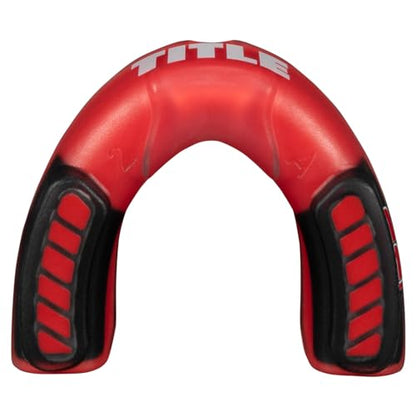 TITLE Boxing Gel Triple-Shox 마우스 가드 2.0: 복싱 가드, 스포츠 가드 - color: 레드/블랙