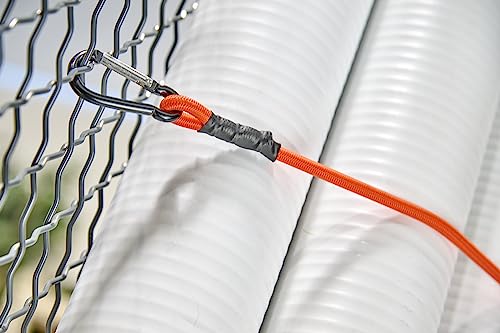 Keeper - 36” Carabiner Bungee Cord, 2 Pack - UV And Weather-Resistant - size: 36"
