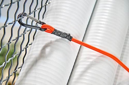 Keeper - 36” Carabiner Bungee Cord, 2 Pack - UV And Weather-Resistant - size: 36"
