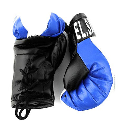 Hanging Car Mirror Mini Boxing Gloves (El Salvador) - color: El Salvador