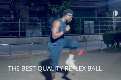 The Ultimate Reflex Ball Set – Masura Reflex Ball Includes 2 Reflex Balls + 1 Adjustable Headband Train Your Coordination, Reflexes, Reaction time, Accuracy, Focus, Peripheral Vision, and Stamina