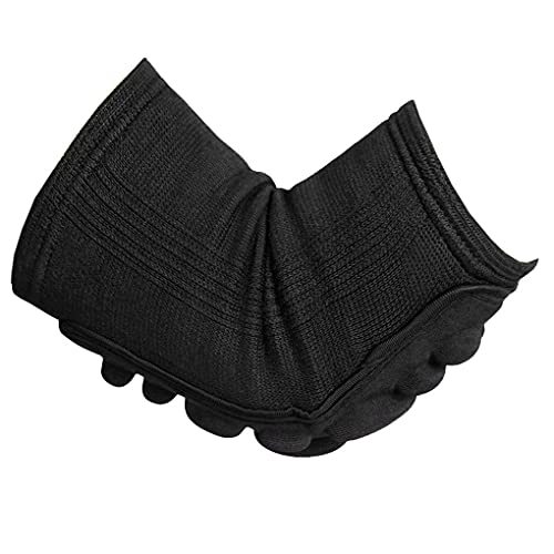 Adults Elbow Support Brace Breathable Arm Brace Pad Guard Gel Padded Compression Elbow Arm Warmer Sleeve Guard Protector for Sports Roller-Skating, Riding, Basketball 1 pc