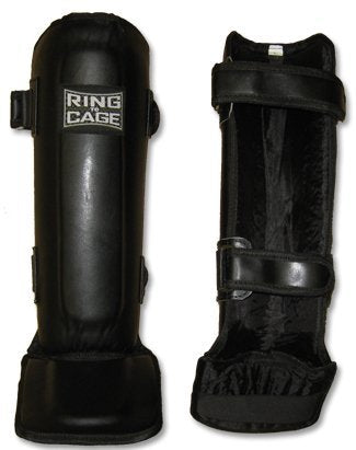 Muay Thai Pro-Style Shin Instep for Muay Thai, MMA, Kickboxing, Stand up - size: Small (Youth)