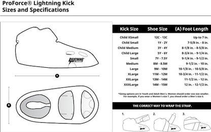 ProForce Lighting 5 Piece Sparring Gear Combo Set with Full Head face mask - color: red, size: adult large 9-10 shoes