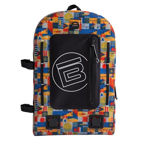 BOTE Highwater Waterproof Backpack 28L | Submersible Laptop Dry Backpack | 100% waterproof 28L backpack with submersible gear protection - color: Fischer Topwater