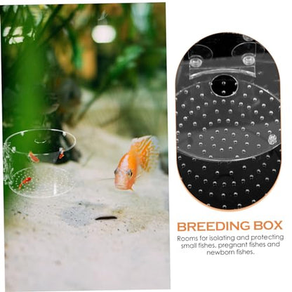 UPKOCH Fish Isolation Breeding Box Fish Hatching Tank for Fry Easy to Install Cups for Aquariums
