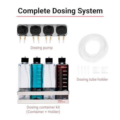 Chihiros Dosing Container - Dosing Reservoir - Dosing Pump Container - Storage Container for Aquarium Supplies - Fish Water Container - Precision Dosing of Fish Tank - Aquarium Supplies Dosing Kit - size: 15.2 Ounces