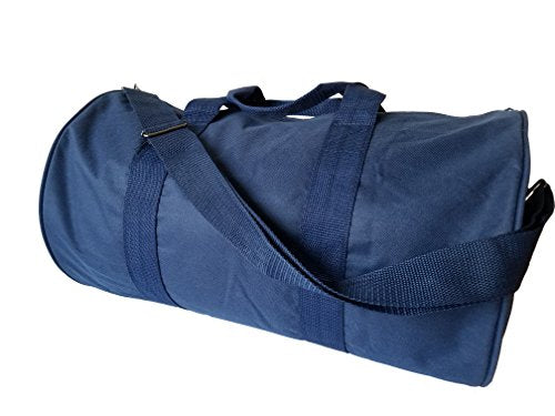 Impecgear Round Duffel Team Sports Equipment Bags, Travel Gym Fitness Bag. - color: Navy