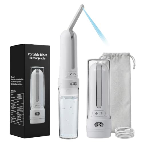 Electric Portable Bidet for Bathroom & Home Daily Use, White - color: 2 White