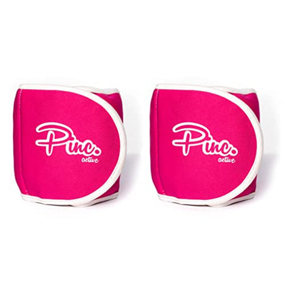 Ankle Weights Set - 0.5lb, 1lb, 2lbs, 3lbs, 4lbs, 5lbs, 8lbs and Adjustable Sets - for Women, Men and Kids - color: Pink, style: 1lb each (2lbs pair)