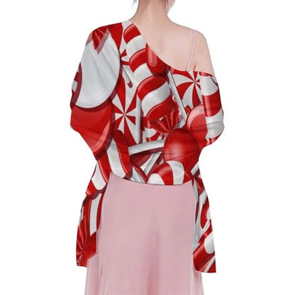 Chiffon Shawl Scarf Sarong And Sun Protective Shawl Long Lightweight Travel Scarf - color: Color499