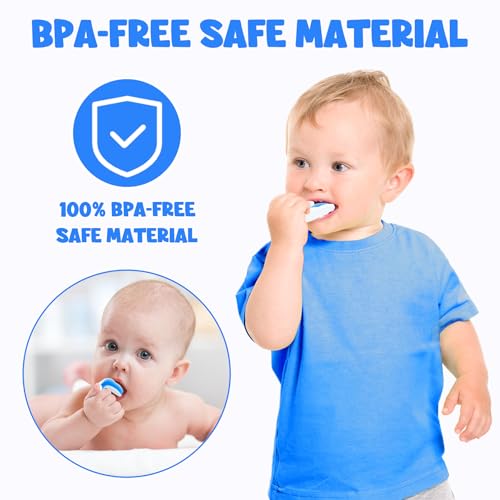 MENOLY 6 Pack Kids Mouth Guard, Toddler Sport Mouth Guard Kids with 6 Portable Cases for Football Basketball Boxing MMA Wrestling Hockey - size: Kids (Under 8 Year Old)