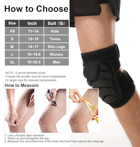 Wrestling Knee Pads for Men Women, Dance Knee Pad for Women Men Wrestling Knee Pad Wrestling Gear, Crash Pad Roller Skating Gear Knee Protector, Soft Knee Pads for Basketball Volleyball Roller Skating (Small) - size: Small