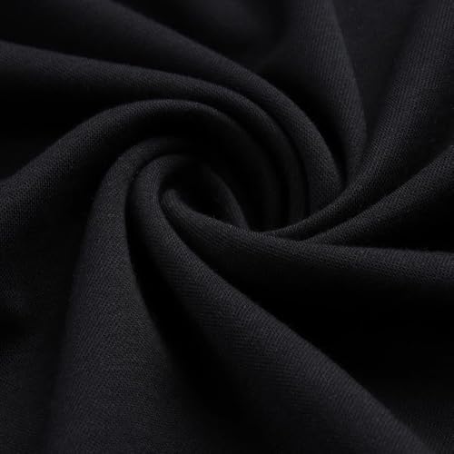 Pre-sewn Instant Hijab Non-slip Scarf for Women Modal Jersey Head Scarf Wrap for Women - color: Black2