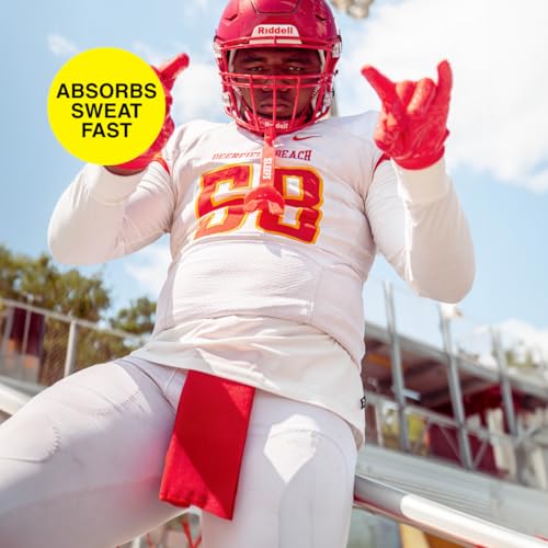 SLEEFS Hue Red Football Towel - color: Hue Red