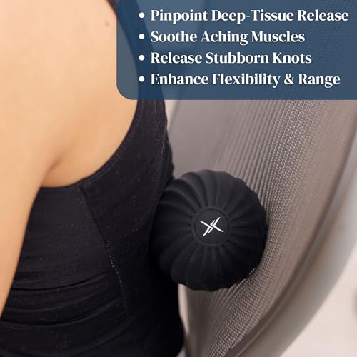 Frost Fit VibePro 펄스 - 진동 마사지 볼 마사지기 - 4가지 속도의 딥 티슈 테라피 볼 - 근막 이완 및 통증 완화 - style: 펄스