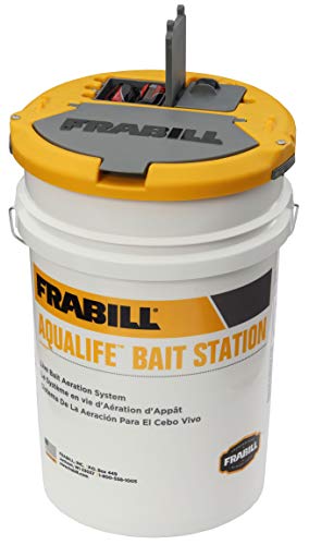 Frabill Buckets & Accessories - style: Bait Station 6 Gal Aeration System