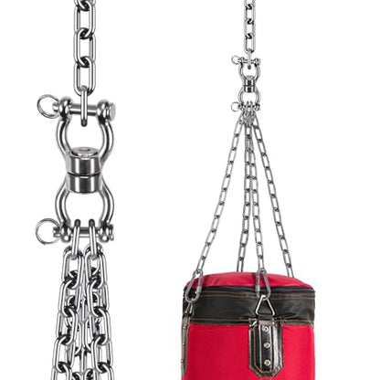 SELEWARE Heavy Duty Bearing Swing Swivel, 360° Rotation Hanging Accessory | Quiet Smooth Rotation, Supports Up to 1200LB, 2 Pack, Removable Buckle for Swings, Hammocks, Tire Swings and Heavy Bags - color: Swivel - Style B, 2 Pack