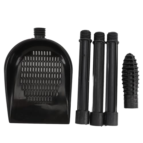 Aquarium Sand Scooper, PVC Multifunctional Terrarium Substrate Litter Cleaner with Quick Drainage System and Removable Design, for Fish Small Pets and Beach Toys