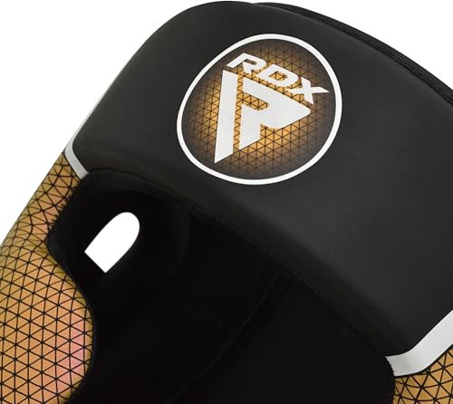 RDX Boxing Headgear, MMA Training, Adjustable Padded Full Coverage, Muay Thai, Kickboxing, Sparring, Martial Arts, Karate, Taekwondo Combat Sports Helmet, Men Women Home Gym - size: X-Large