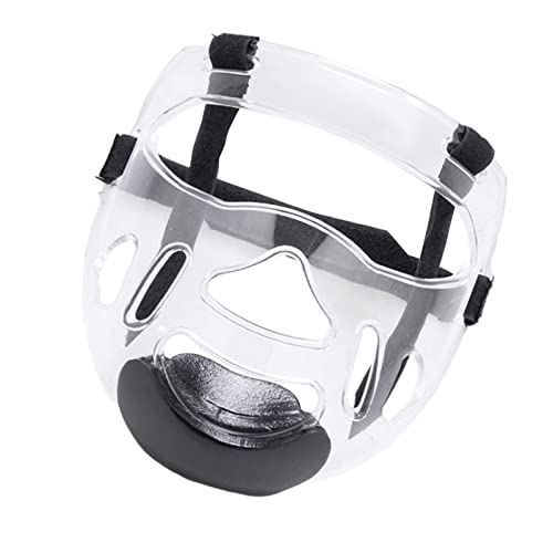 Clear Taekwondo Mask for Kids Adult Karate Mask Detachable Protector Head Gear Head Cover, Face Shield Thickening for Martial Arts Boxing Sparring Grapplings Muay Thai Kickboxing Training - color: Kids