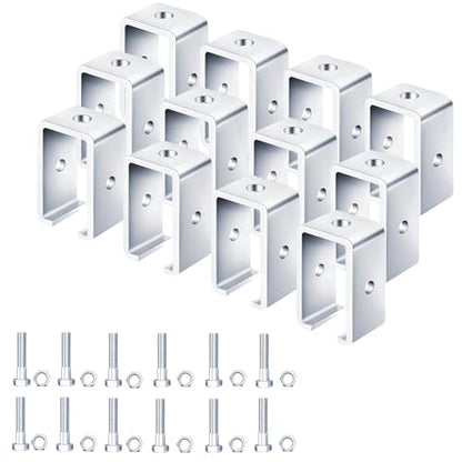 Channel Trolley Track Hanger Bracket for UNISTRUT Strut Channel,1-5/8 Intermediate Support Hange Bracket for All 1-5/8"Channel Trolley Track,for Unistrut Hardware Trolley(12 Packs) - style: 12 Packs
