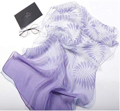 Acotavie Scarfs for Women Lightweight Fashion Scarves Print Floral Pattern Scarf Shawl Wraps - color: B03