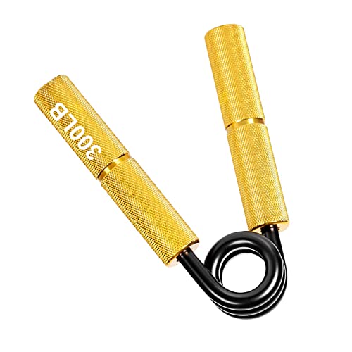 Adjustable Grip Strengthener for Enhanced Hand and Arm Training - Maximize Your Strength - color: Aureate 300lb