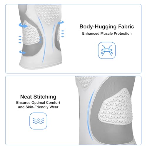 Youth Padded Compression Shirt Baseball Chest Protector Heart Sternum Guard - color: White Grey, size: Small
