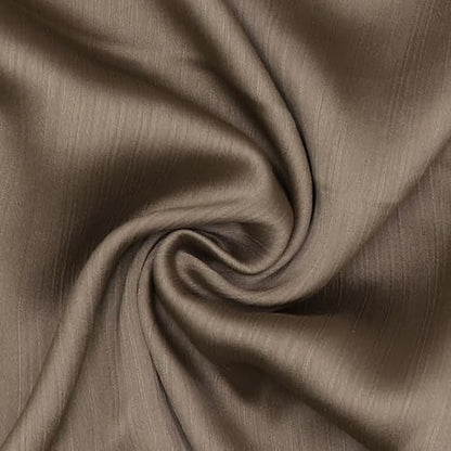 JUMISEE Silky Satin Hijab Scarf for Women Fashion Crinkle Crepe Instant Muslim Islamic Hijab Head Wrap Long Shawls - color: Khaki