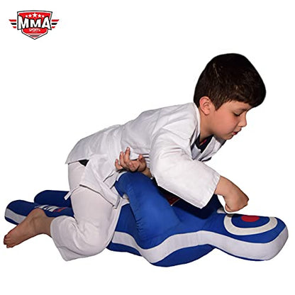 MMA Master Smith BJJ JIU Jitsu MMA Grappling Submission Standing Judo Karate Police & SELF Defense Training Brazillian Fighting Punch Bag - 4 FEET -UNFILLED