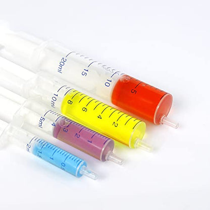 12 Pack 5 ml Syringe, luer slip syringe, without needle for Liquid refilling, DIY Crafts, Scientific Labs by Labfil - size: 5ML Plastic Syringe
