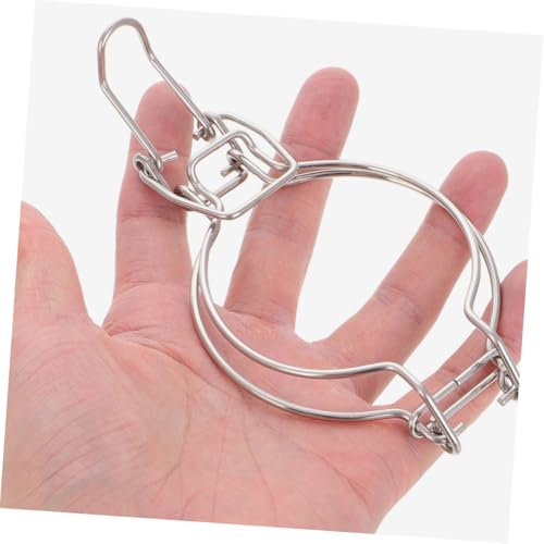 COLLBATH 6pcs Wire Clamps for Mason Jars Airtight Lid Glass Jar Holders and Easy to Use Kitchen Storage Accessories for Canning and Preserving