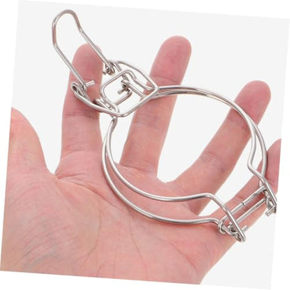 COLLBATH 6pcs Wire Clamps for Mason Jars Airtight Lid Glass Jar Holders and Easy to Use Kitchen Storage Accessories for Canning and Preserving