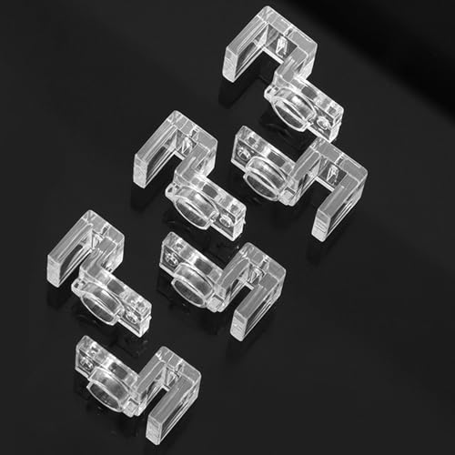 Peiiwdc Aquarium Lid Holder for Various Fish Tanks Aquarium Cover Bracket Clamp Stand Fishtank Habitat Supplies 10PCS Fish Habitat Accessory - color: Suitable for 10mm
