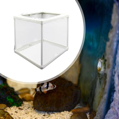 2X Aquarium Net Breeding Net Hatching Mesh Aquarium Box Feeding Container Clown