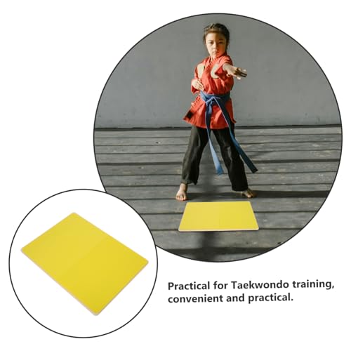 ibasenice Martial Arts Rebreakable Boards Lightweight and Portable Karate Training Equipment for Safe Practice Injury Prevention and Convenient Use Taekwondo and Boxing Sessions