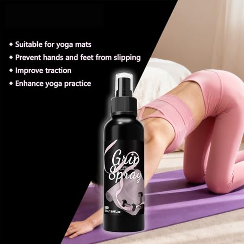 Yoga Mat Spray Gentle Cleaning Anti-Slip Non-Sticky | Fitness Equipment And Gym Accessories for Yoga Mats, Sports Equipment, Gloves, Gear, Football, Boxing, Helmets, Women, - color: 50ml